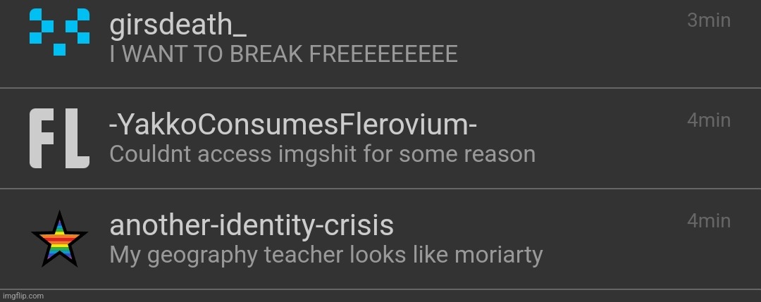 My anormal memechats | made w/ Imgflip meme maker