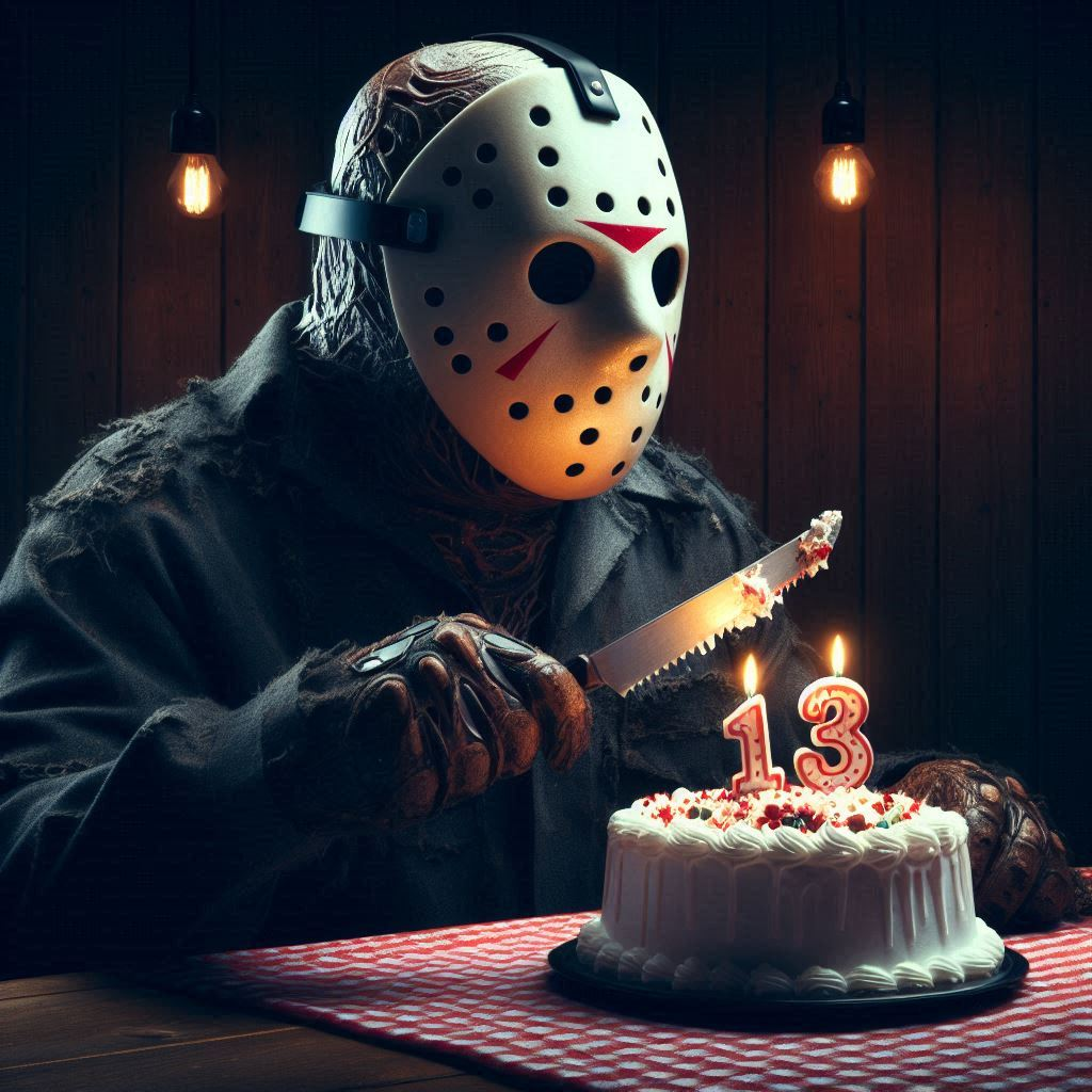 High Quality Happy Friday the 13th! Blank Meme Template