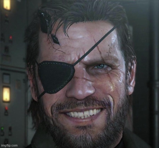 Smiling Venom Snake | image tagged in smiling venom snake | made w/ Imgflip meme maker