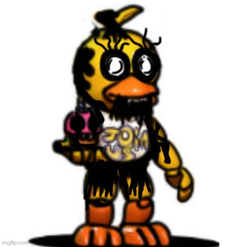 Pibby FNaF World Chica V2 | made w/ Imgflip meme maker