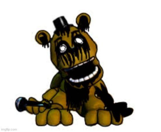 Pibby FNaF World Golden Freddy V2 | made w/ Imgflip meme maker