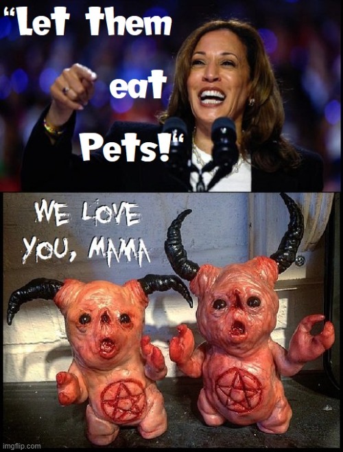 Kamala Antoinette | image tagged in vince vance,memes,pets,illegal immigrants,kamala harris,let them eat cake | made w/ Imgflip meme maker