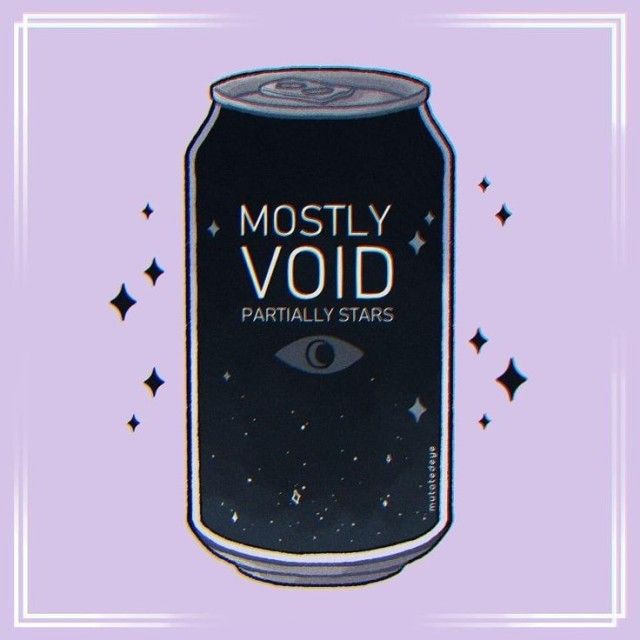 Mostly Void, Partially Stars Blank Meme Template