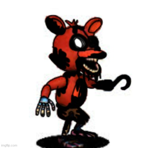 Pibby FNaF World Foxy | made w/ Imgflip meme maker