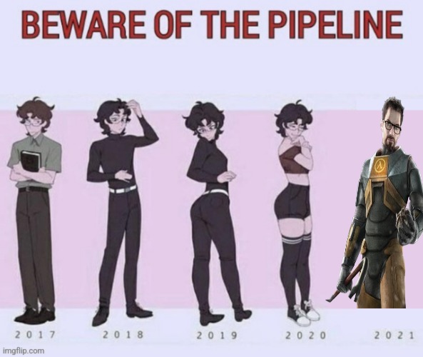 Beware of the pipeline | image tagged in beware of the pipeline | made w/ Imgflip meme maker