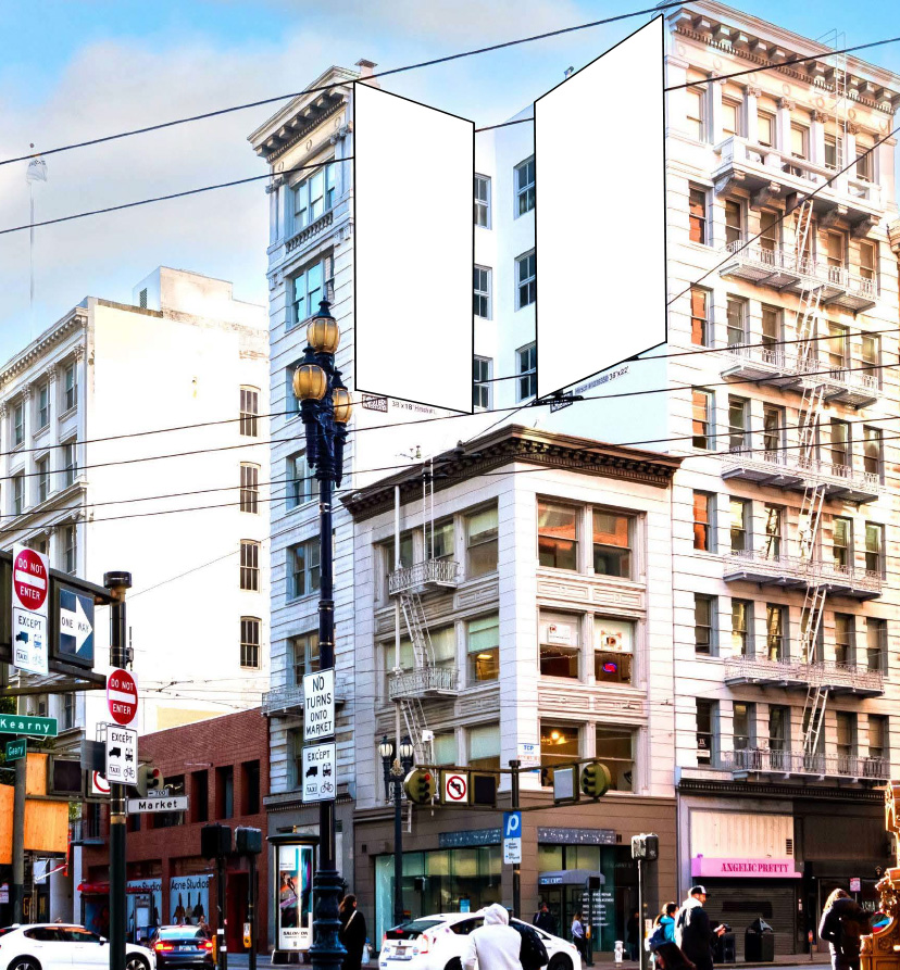 Union Square Billboards Blank Meme Template