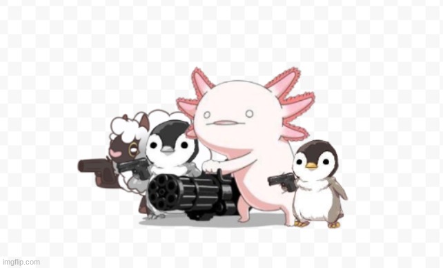 cutie gun gang | image tagged in cutie gun gang | made w/ Imgflip meme maker