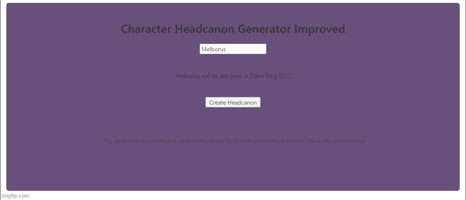 made w/ Imgflip meme maker