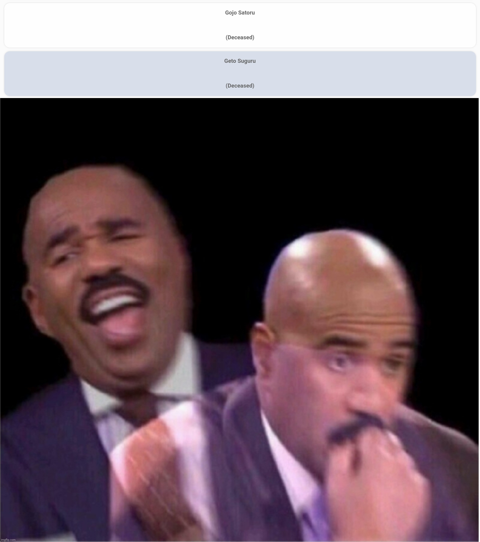 image tagged in steve harley laughing worried | made w/ Imgflip meme maker