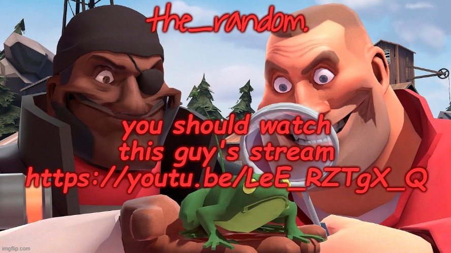 https://youtu.be/LeE_RZTgX_Q | you should watch this guy's stream
https://youtu.be/LeE_RZTgX_Q | image tagged in wednesday troubles | made w/ Imgflip meme maker