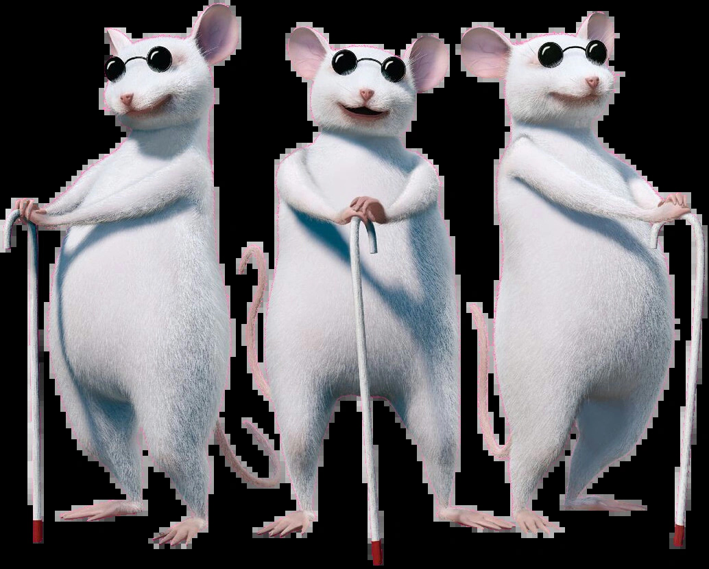 3 blind mice Blank Meme Template