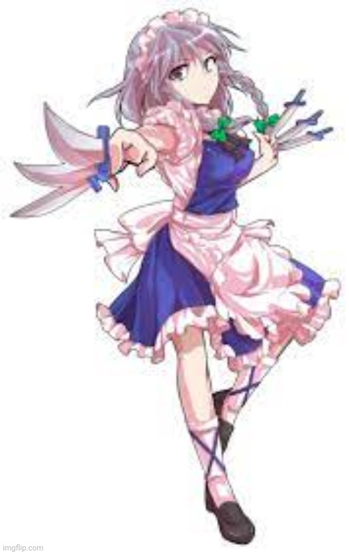 sakuya | image tagged in sakuya | made w/ Imgflip meme maker