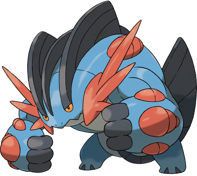 High Quality Mega Swampert Blank Meme Template