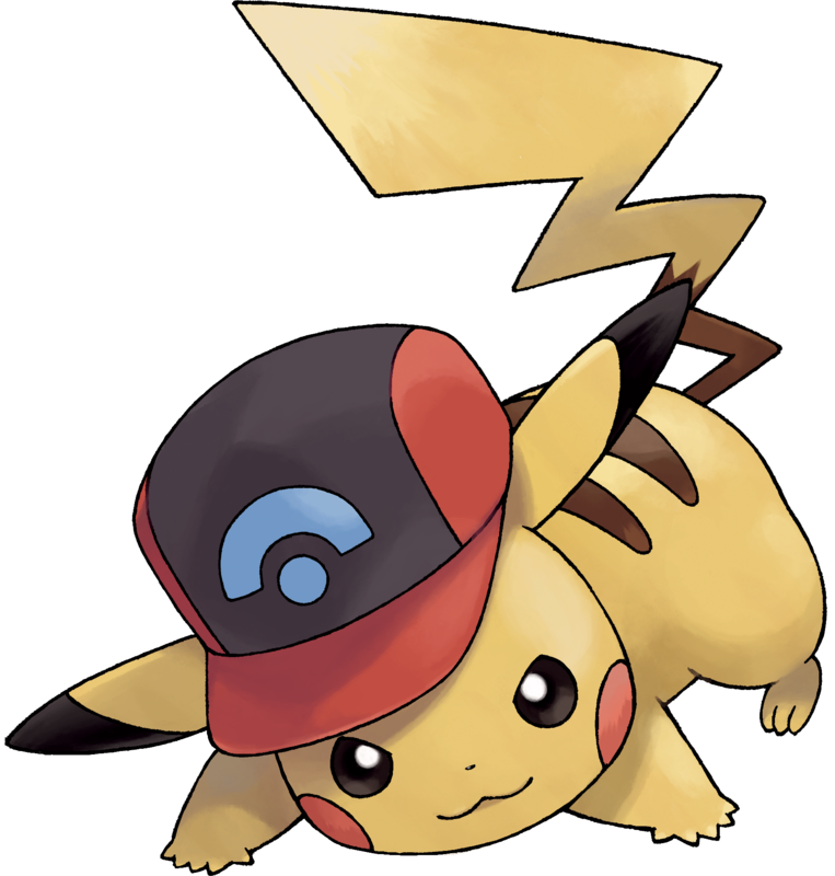 High Quality Pikachu (Sinnoh Cap) Blank Meme Template