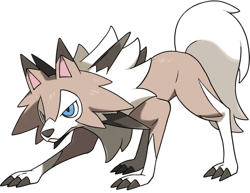 Lycanroc (Midday Form) Blank Meme Template