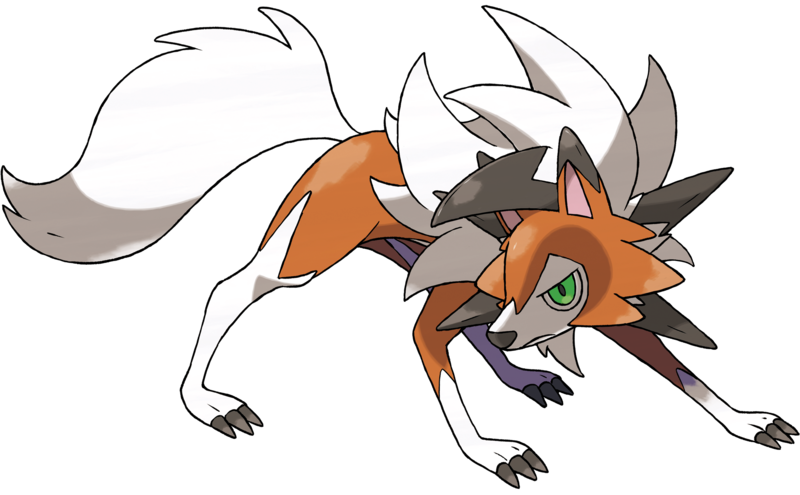 Lycanroc (Dusk Form) Blank Meme Template