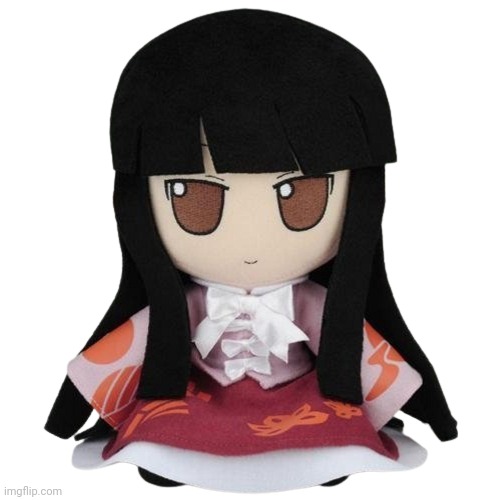 Kaguya Fumo | image tagged in kaguya fumo | made w/ Imgflip meme maker