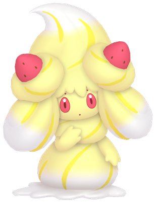 Alcremie (Lemon Cream) Blank Meme Template