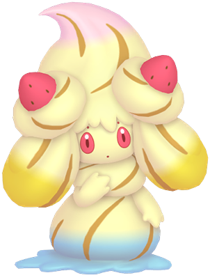 Alcremie (Rainbow Swirl Cream) Blank Meme Template