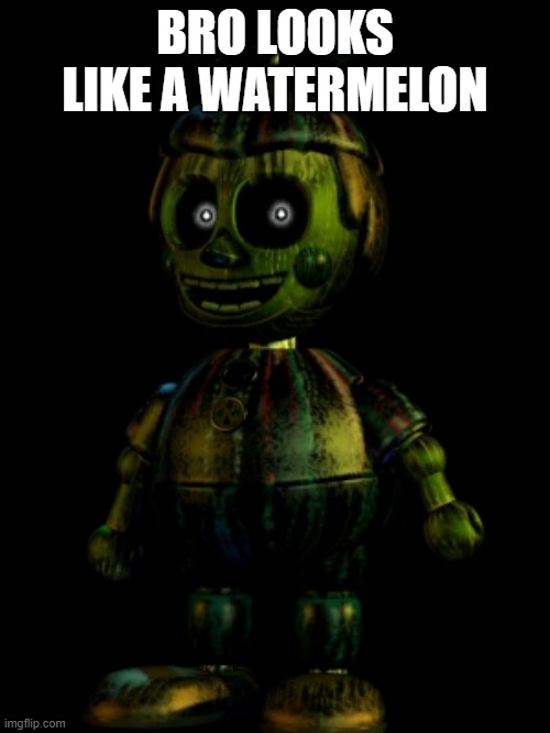 mellonboy | BRO LOOKS LIKE A WATERMELON | image tagged in phantom balloon boy | made w/ Imgflip meme maker