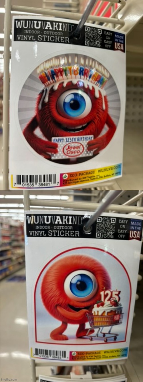Why is Jewel Osco using AI now?? | made w/ Imgflip meme maker