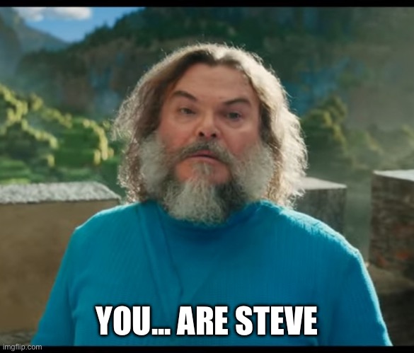 “I am Steve” | YOU... ARE STEVE | image tagged in i am steve | made w/ Imgflip meme maker