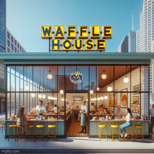 Waffle House | image tagged in waffle house | made w/ Imgflip meme maker