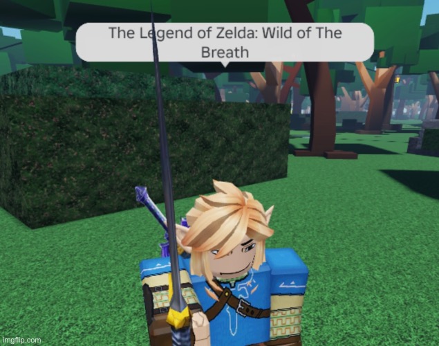 Boblox | image tagged in roblox,the legend of zelda | made w/ Imgflip meme maker