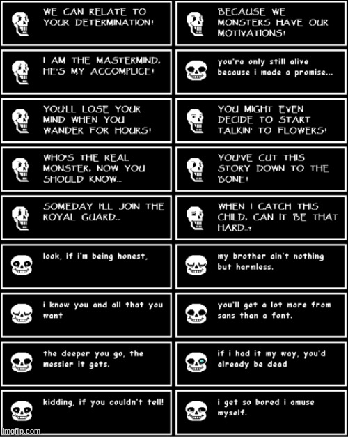 To The Bone but it's textboxes Part 5 (Undertale #11) | image tagged in undertale | made w/ Imgflip meme maker