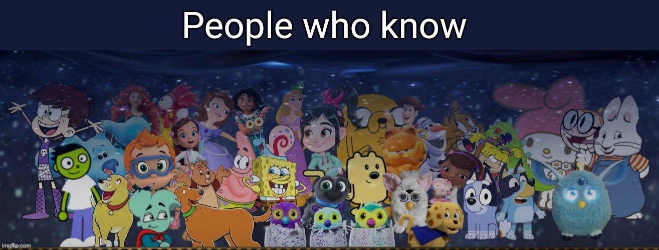 ㅤ | People who know | made w/ Imgflip meme maker