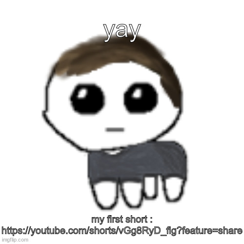 linus yippe | yay; my first short : https://youtube.com/shorts/vGg8RyD_flg?feature=share | image tagged in linus yippe | made w/ Imgflip meme maker