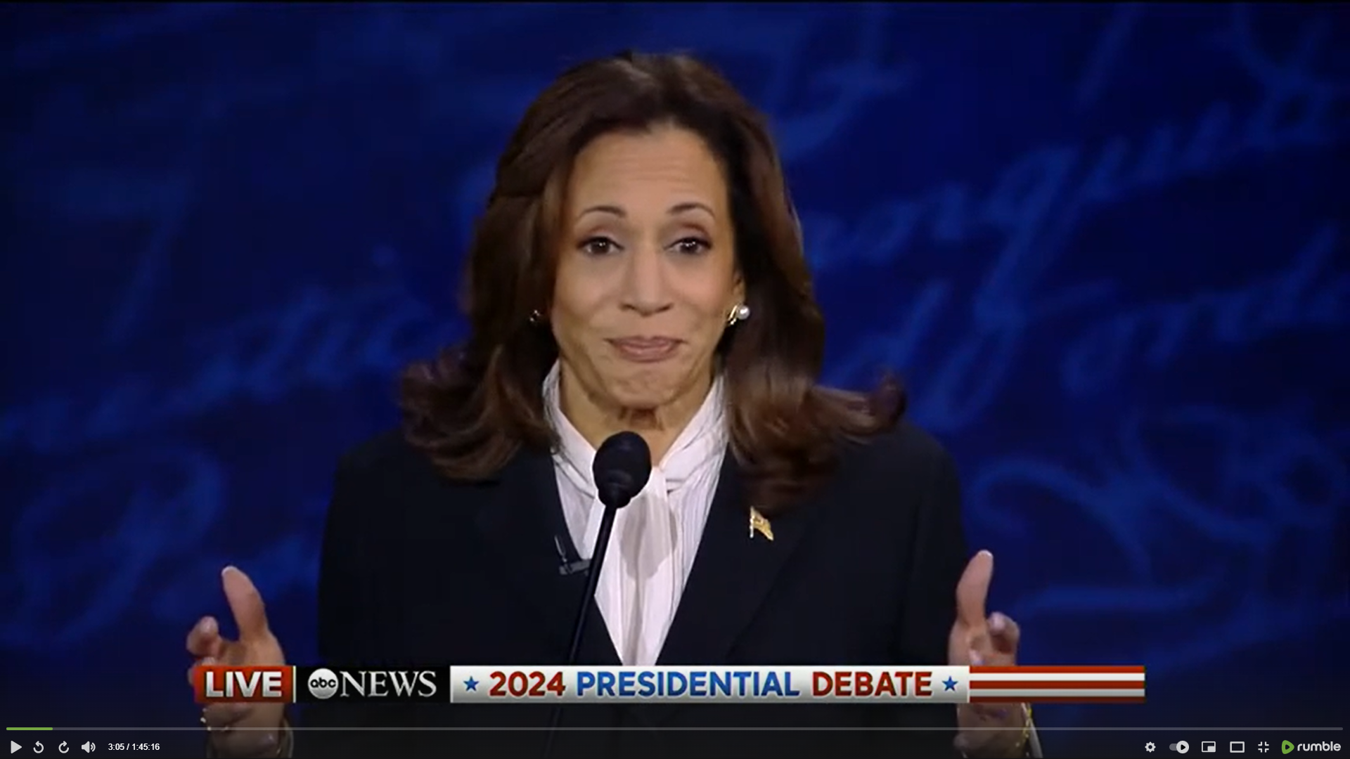 High Quality kamala middle class kid Blank Meme Template