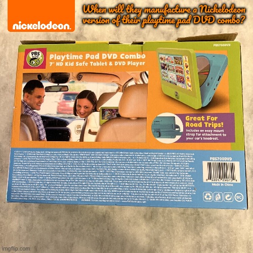 Nickelodeon Playtime Pad DVD Combo | When will they manufacture a Nickelodeon version of their playtime pad DVD combo? | image tagged in nickelodeon,the loud house,dvd,spongebob squarepants,catdog,dora the explorer | made w/ Imgflip meme maker