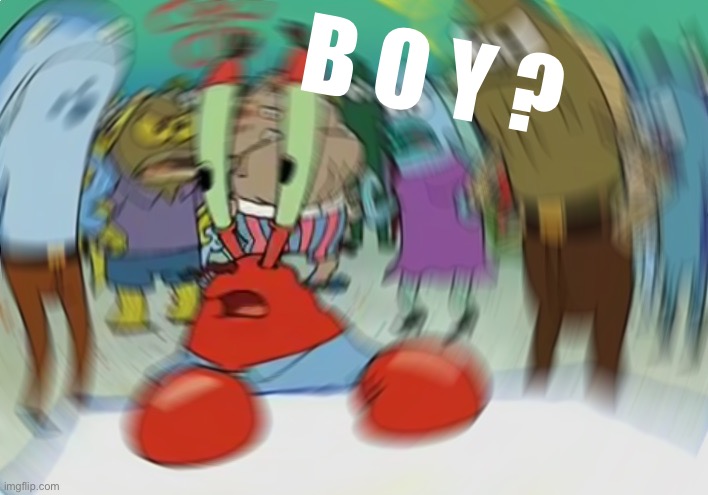 Mr Krabs Blur Meme Meme | B O Y ? | image tagged in memes,mr krabs blur meme | made w/ Imgflip meme maker