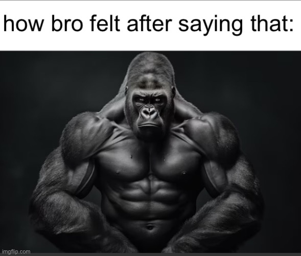 how bro felt after saying that | image tagged in how bro felt after saying that | made w/ Imgflip meme maker