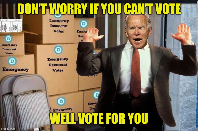 Nothing To See Here | DON’T WORRY IF YOU CAN’T VOTE WELL VOTE FOR YOU | image tagged in nothing to see here | made w/ Imgflip meme maker