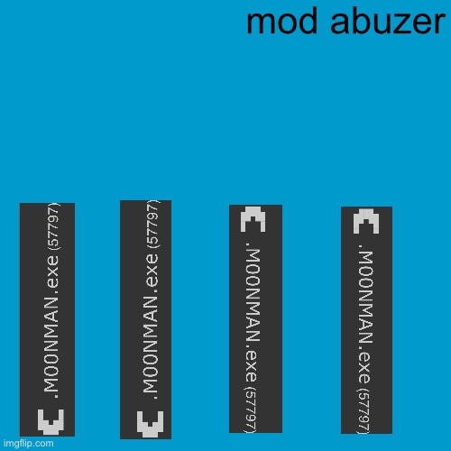 mod abuzer | mod abuzer | image tagged in blank weezer blue album edit | made w/ Imgflip meme maker