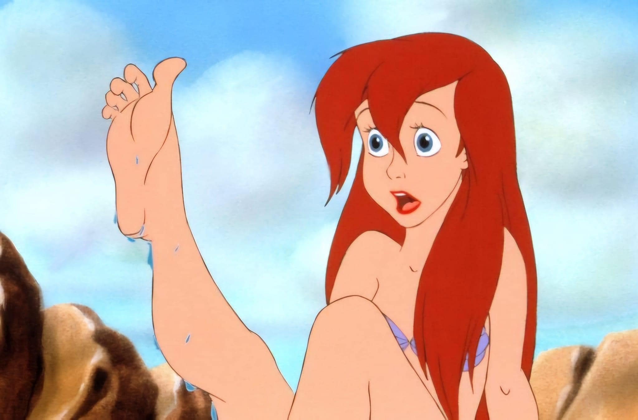 Little mermaid Blank Meme Template