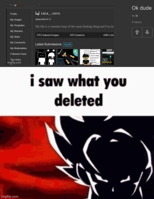 What developmental disorder does this guy have | image tagged in i saw what you deleted | made w/ Imgflip meme maker