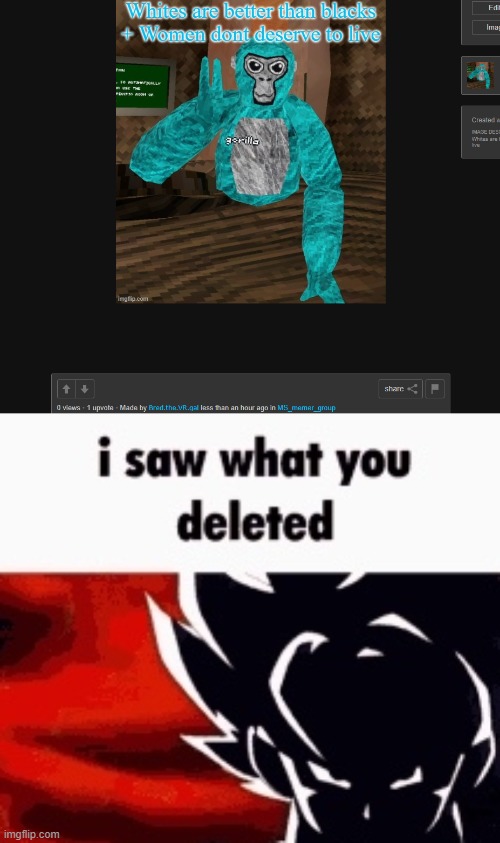 4k | image tagged in i saw what you deleted | made w/ Imgflip meme maker