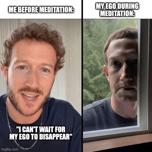 Meditation Zucks | image tagged in meditation,meditate,mark zuckerberg | made w/ Imgflip meme maker