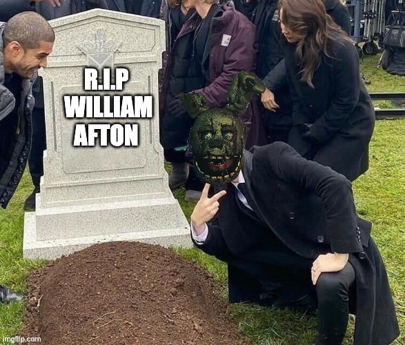 Peace sign tombstone | R.I.P
 WILLIAM AFTON | image tagged in peace sign tombstone | made w/ Imgflip meme maker