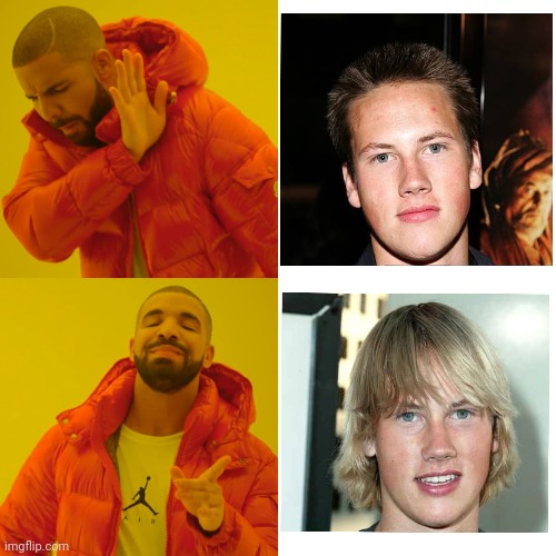 Short hair Vs Long hair | image tagged in funny,funny memes,blonde,drake,drake meme,fun | made w/ Imgflip meme maker