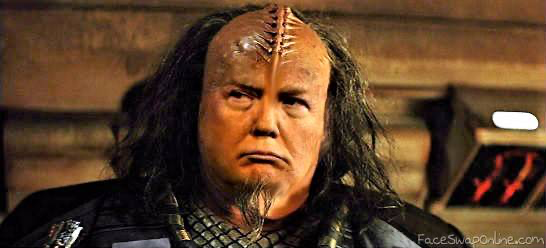 Trump Klingon Blank Meme Template