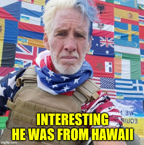 2nd would be Trump assassin, a democrat from Hawaii | INTERESTING HE WAS FROM HAWAII | image tagged in another assassination attempt on president trump,shooter,deranged democrat | made w/ Imgflip meme maker