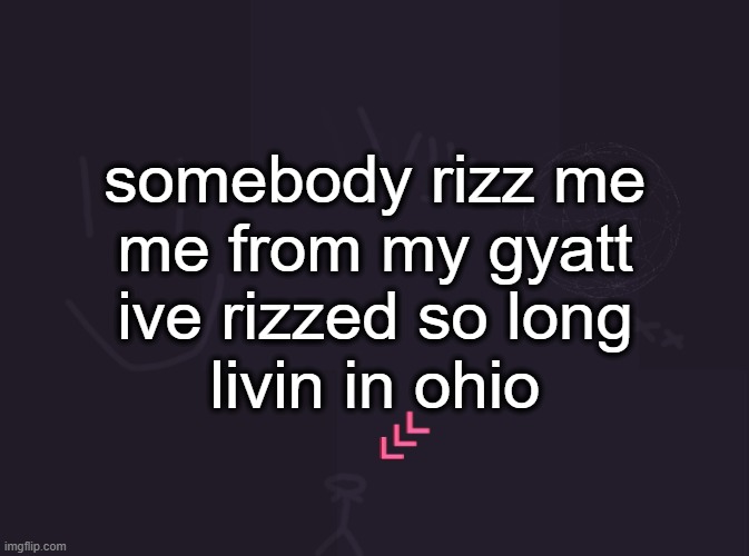 eminem if he was good | somebody rizz me
me from my gyatt
ive rizzed so long
livin in ohio | image tagged in vik's image | made w/ Imgflip meme maker