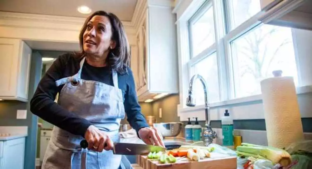 kamala COOKS mystery meat Blank Meme Template