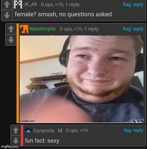 Female? Smash x Fun fact: sexy | image tagged in female smash x fun fact sexy | made w/ Imgflip meme maker