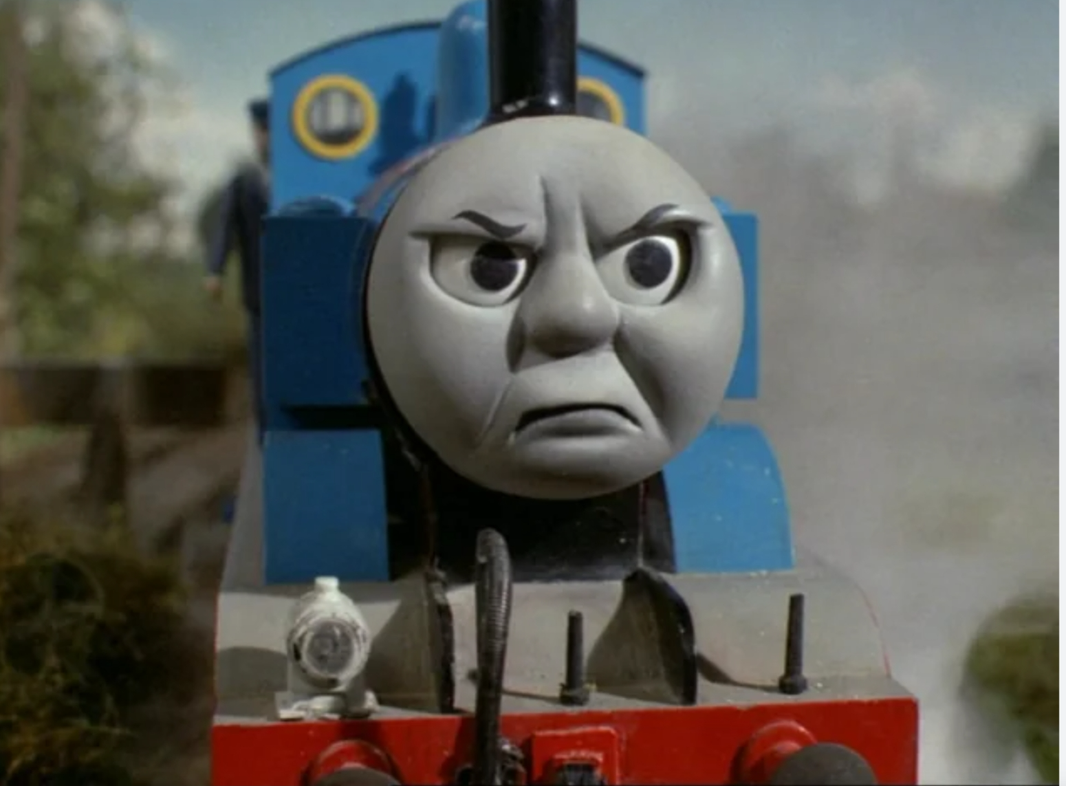 High Quality Mad Thomas Blank Meme Template