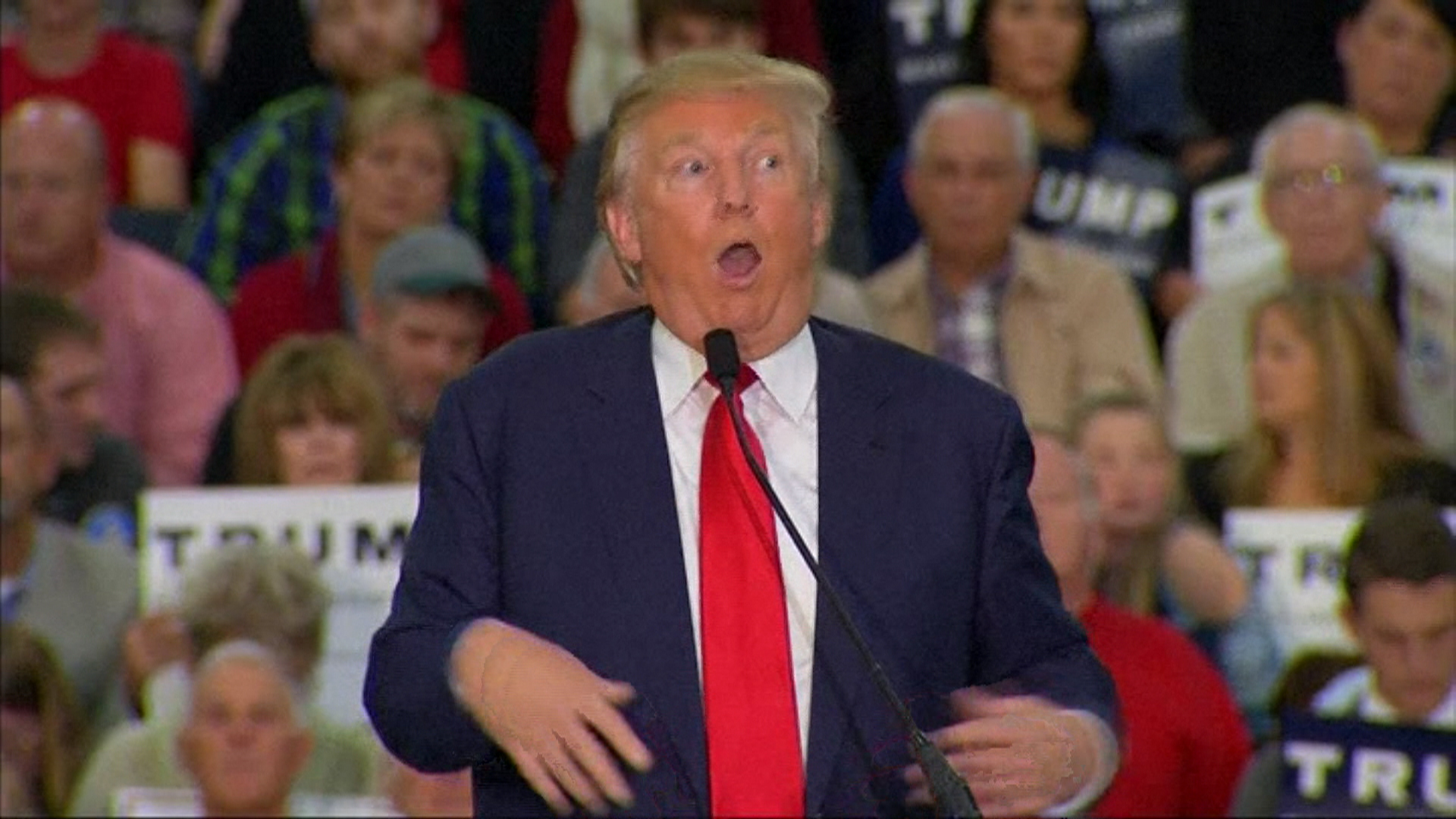 Trump being disabled Blank Meme Template